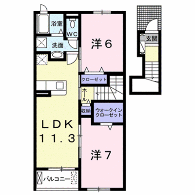 エクセレントハウス 203【管理NO：1-025586801-02030】 ★家具家電は申し込み後に搬入します★ ★2026年12月中旬入居可能★の外観画像
