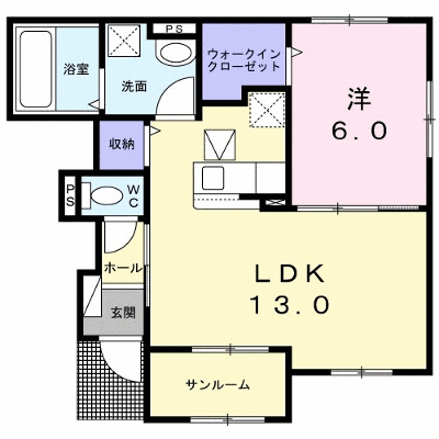 プリムローズⅡ 103【管理NO：1-026416202-01030】 ★家具家電は申し込み後に搬入します★ ★2026年12月中旬入居可能★の外観画像