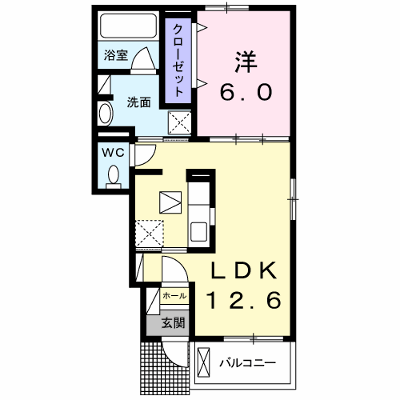 アウローラ古祖原Ⅱ　Ｂ 103【管理NO：1-023270202-01030】 ★家具家電は申し込み後に搬入します★ ★2026年11月中旬入居可能★の外観画像