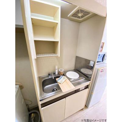ユニオンマンスリー葛西レジデンス１　408　1R・シングル☆◆インターネット固定回線(有線)無料の部屋◆西葛西・葛西の付近で出張・研修・在宅勤務・テレワークの拠点におススメ！集中して仕事をしたい方へ♪の物件写真3