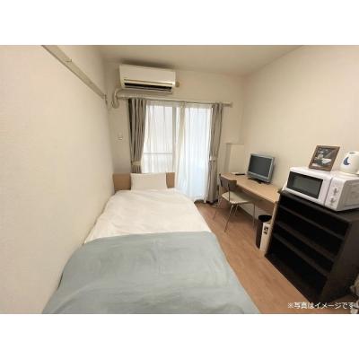 ユニオンマンスリー目黒洗足１　105　1R・シングル☆ハンガーラック＆クローゼットで収納たっぷり♪広々デスク付き♪360°VR内見可能！の物件写真1