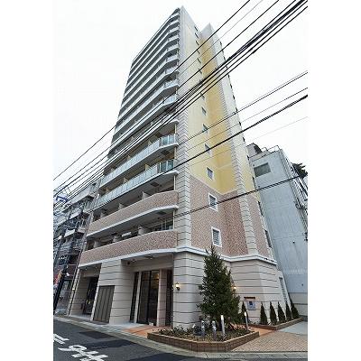 ＥＣ三宮駅前2アデシオン【1DK・小型犬可！】【NET無料・ドラム式洗濯乾燥機・ブルーレイ標準装備！追焚機能付】の外観画像