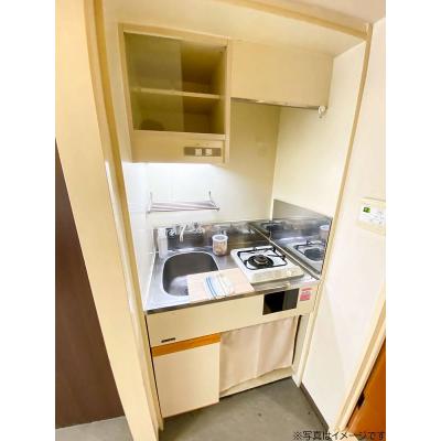 ユニオンマンスリー東中野１　406　1R・シングル☆◆インターネット固定回線（有線）無料の部屋◆室内洗濯機＆デスク・チェアのお部屋♪の物件写真3