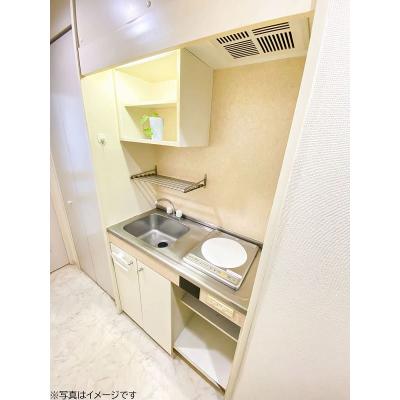 ユニオンマンスリー大塚５　703　1K・セミダブル☆室内洗濯機＆デスク・チェアのお部屋♪収納スペース充実！の物件写真3