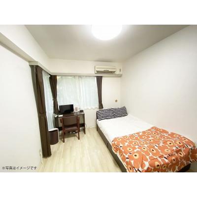 ユニオンマンスリー恵比寿６　103　1K・セミダブル☆人気の２面採光＆室内洗濯機＆デスク・チェアのお部屋♪オートロック付で安心♪の物件写真1