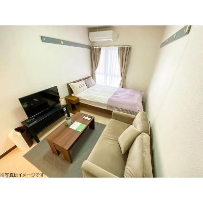 ユニオンマンスリー府中１　402　1R・セミダブル・くつろぎstyle☆府中駅まで徒歩7分、スーパー＆飲食店、スポーツジムがあり生活便利の物件写真2