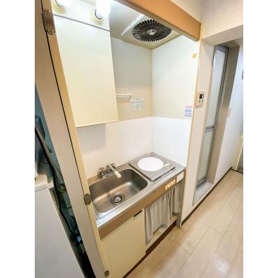 ユニオンマンスリー府中１　402　1R・セミダブル・くつろぎstyle☆府中駅まで徒歩7分、スーパー＆飲食店、スポーツジムがあり生活便利の物件写真3
