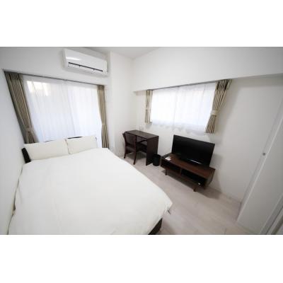 ユニオンマンスリー横浜吉野町５　604　1K・セミダブル☆◆インターネット固定回線（有線）無料の部屋◆！の物件写真1