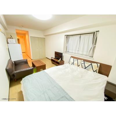 ●2026年5月11日から入居可●ユニオンマンスリー南柏１　302　1R・ダブル・くつろぎstyle☆人気の角部屋♪バストイレ別・独立洗面台♪快適なダブルベッド♪の物件写真3