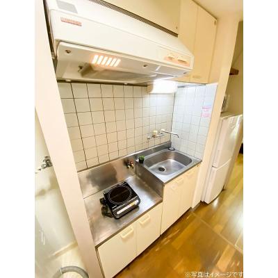 ●2026年6月3日から入居可●ユニオンマンスリー東船橋１　105　1K・ダブル☆JR総武線「東船橋駅」徒歩9分。バストイレ別、ダブルベッドで広々快適室内の物件写真2