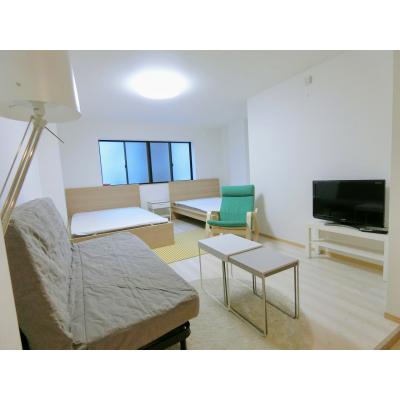 ★Sステイ神戸駅前２階★リノベーション☆ダブルベッド×２★テレワークにも最適★ペット（犬・猫相談）★インターネット無料の物件写真1