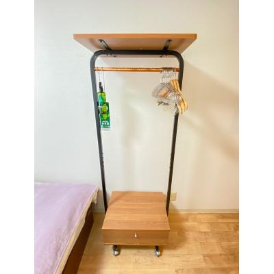 ユニオンマンスリー表参道１　302　1R・シングル☆■安心のオートロック完備♪デスク＆チェア付き♪２ドア冷蔵庫でたっぷり収納♪の物件写真3