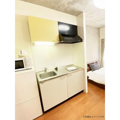 ユニオンマンスリー橋本２　101　1R・シングル☆角部屋／独立洗面台があるお部屋の物件写真2
