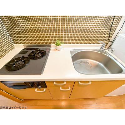 ●2026年5月6日から入居可●ユニオンマンスリー西川口２　102　1K・ダブル・くつろぎstyle☆モニター付きオートロック完備♪人気のバストイレ別♪便利な2口ガスコンロの物件写真2