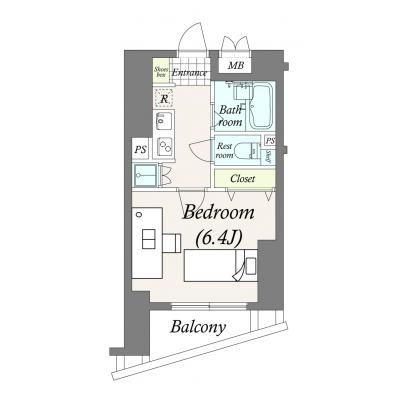 【TM銀座東/SD1】駅徒歩２分・室内洗濯機置・ＢＴ別・ネットWi-Fi無制限無料・_テレワークにも♪の物件間取り図