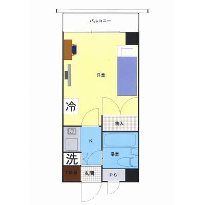 ★★★ウィークリー・マンスリー能見台第２★★★【駅チカ・徒歩９分】【オートロック】の物件間取り図