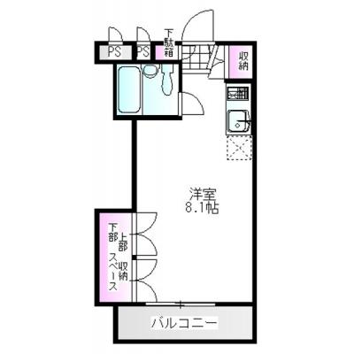 グランマンスリー高崎小八木町R310【井野駅徒歩7分★Wi-Fi無料★】の物件間取り図