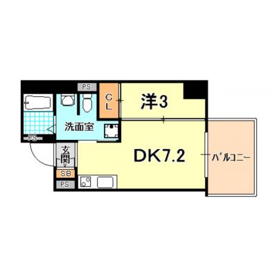 トラスト兵庫1【JR兵庫駅3分！近隣には飲食店多数あり♪】の物件間取り図