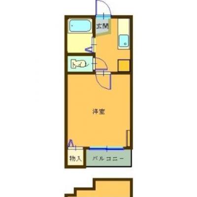 マコット福島郷野目105【無料駐車場あり】の物件間取り図