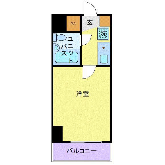 グッドステイ橋本モナークマンション☆『駅3分』【ライト】の間取り図