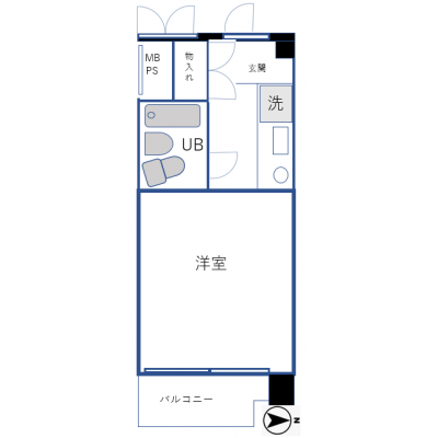 コンシェル西大島１【女性も安心の駅チカ！大好評の羽毛布団ルーム☆】の物件間取り図