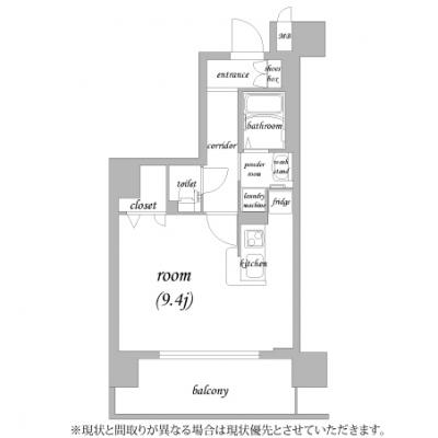 ✨お問い合わせを頂戴した全てのお客様✨全ご契約期間賃料60％割引✨【ネット無制限/浴室乾燥機付き】　アスヴェル京都四条［No.8167080］の間取り図
