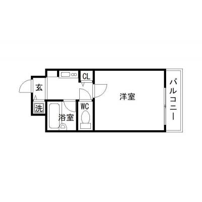 OneLife塚本パラシオ2ndの物件間取り図