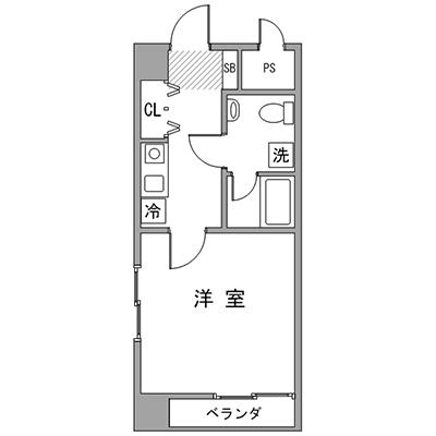 ルーレント岐阜3-1　『アットイン公式サイトなら今だけ特別キャンペーン実施中！｜今すぐ「アットイン」で検索！🔍』の物件間取り図