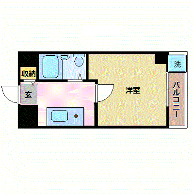 マンスリーリブマックス大津駅アセンティア☆【NET対応・駅近】≪スマートシリーズ≫の物件間取り図