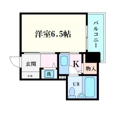 ◆パシオン西宮中央１【阪神・JR２路線利用可！Wi-Fi無料！】の物件間取り図