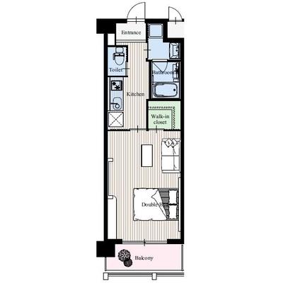 善 Kyoto Apartment Hotel ダブルルーム 京都府京都市伏見区竹田段川原町 マンスリーマンション詳細 グッドマンスリー