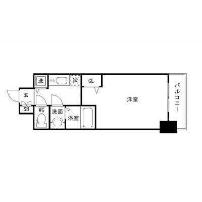 OneLife神戸西元町【★室内見学可（※空室状況により、応相談）】の物件間取り図