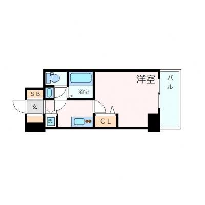 OneLife森ノ宮プレシャスの物件間取り図