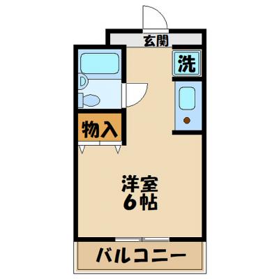 ☆ONLY本厚木2★オール電化★Wi-Fi無料！★海老名2分　町田15分　新宿50分⇔直通★ペット不可の物件間取り図