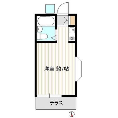  ONLY東久留米１【🌈WiFi・管理費０円キャンペーン🌈】角部屋！　東久留米駅⇔池袋駅25分・所沢駅8分・入間市駅30分・新宿駅まで乗り換え1回37分⇔直通の物件間取り図