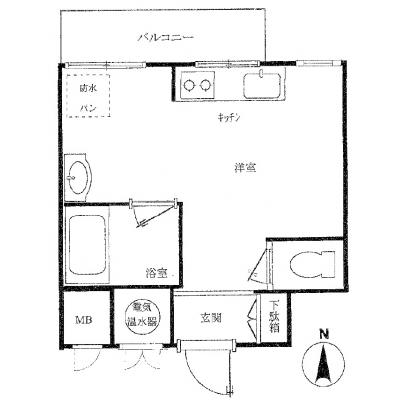 シンプルマンスリー半蔵門　【管理費不要！Wi-Fi無料！☆テレワーク向き☆禁煙☆バストイレ別☆】の物件間取り図