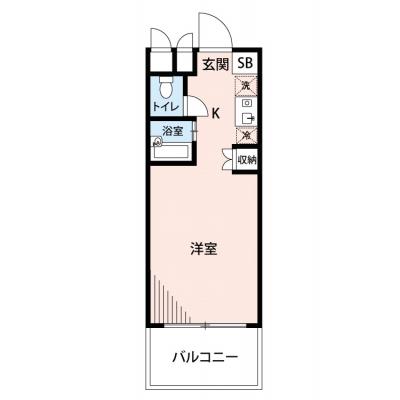 【🌿快適シーズン引越し応援キャンペーン🏡🌈】【禁煙🚭/テレワークに最適🌟無料高速Wi-Fi使い放題🎧】マイナビSTAY神保町　402の物件間取り図