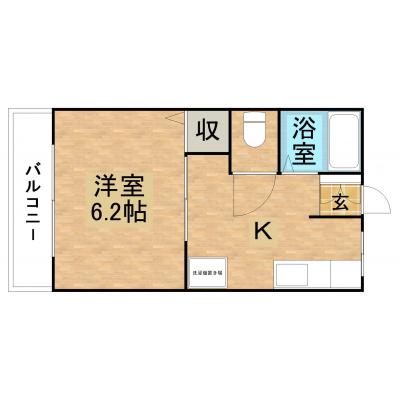 マロンハイツの物件間取り図