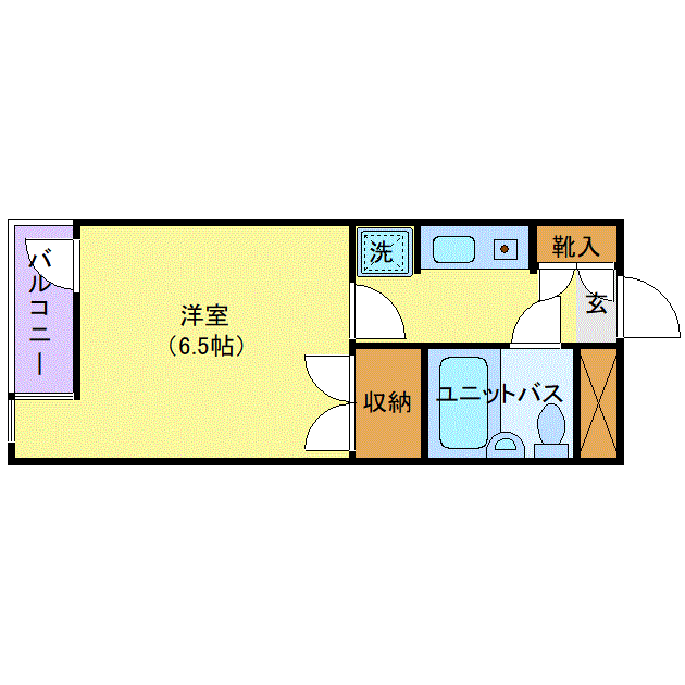 マンスリーリブマックス西八王子アンピール□『1名入居限定』≪スマートシリーズ≫の物件間取り図