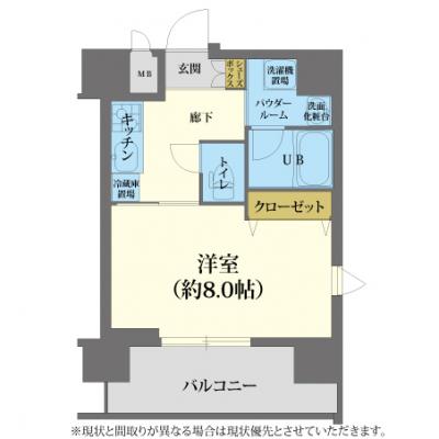 ◣◥◣ Special Sale 実施中 ご契約全期間の賃料「60%OFF」◢◤◢【ネット無制限/浴室乾燥機付き】　アスヴェル京都四条烏丸 禁煙［No.8214030］の物件間取り図