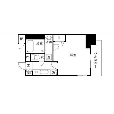 OneLife広小路通パルスの物件間取り図