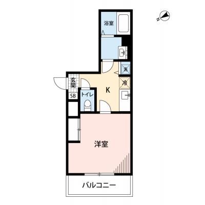 【🎉初期費用オフ｜お得なキャンペーン】【禁煙🚭/Wi-Fi無料🌐】マイナビSTAY高輪ゲートウェイ　805の物件間取り図