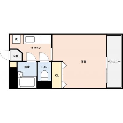 マコット郡山神明町208【無料駐車場あり】郡山駅徒歩17分の物件間取り図