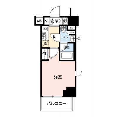 【🎉初期費用オフ｜お得なキャンペーン】【禁煙🚭/Wi-Fi無料🌐】マイナビSTAY大井仙台坂テラス　301の物件間取り図