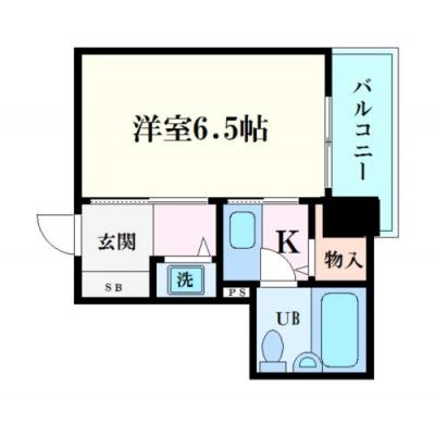 ◆パシオン西宮中央１０【ネット無料(Wi-Fi対応)・阪神・JR２路線利用可！】の物件間取り図