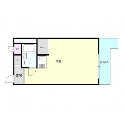 阪神「尼崎駅」近く｜生活施設が揃う便利な立地の物件間取り図