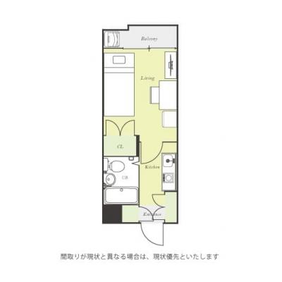 ユニオンマンスリー清瀬１　204　1K・シングル☆の間取り図