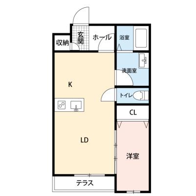 マコット福島競馬場東105【無料駐車場あり】福島競馬場至近の物件間取り図