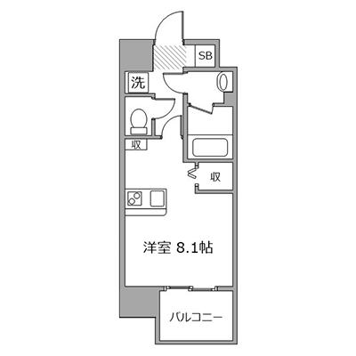 アットイン三河安城1-2  『公式サイト限定キャンペーン実施中！室内画像も豊富で、お見積り／web予約も可能です！「アットイン公式」で検索！🔍』の物件間取り図