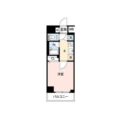 【🎉初期費用オフ｜お得なキャンペーン】【禁煙🚭/Wi-Fi無料🌐】マイナビSTAY渋谷神泉町　514の物件間取り図